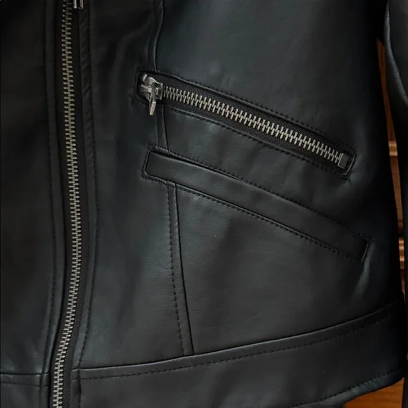 Torrid Black Leather Moto Jacket - Picture 4 of 13